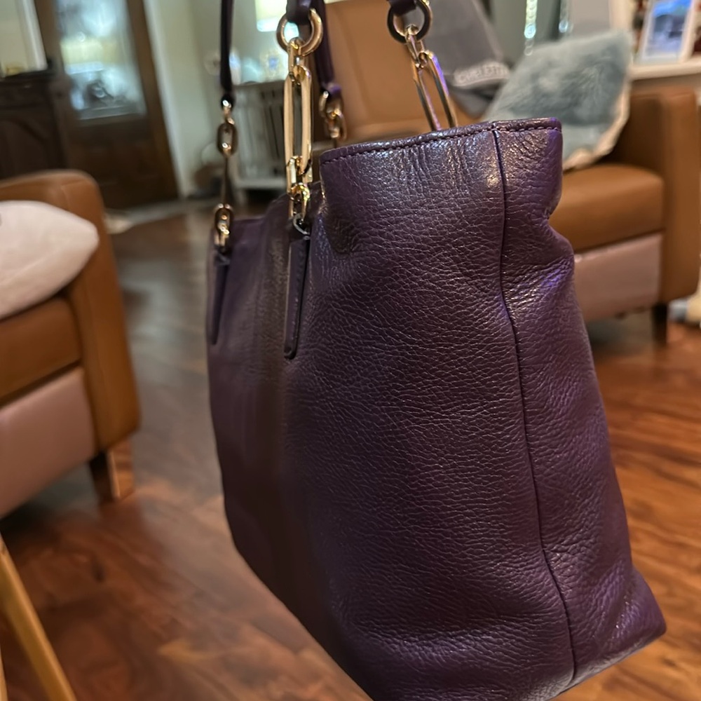 NEW w/tags Coach Madison West Shopper Tote Bag - Picture 4 of 9